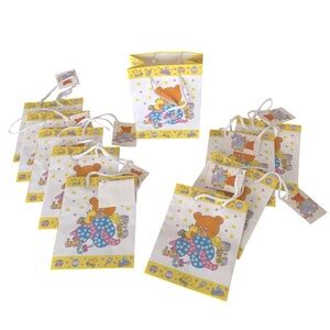 Gift Bags Baby Shower Favors Gifts 4.5"x5.5"x2.5" Bundle of Ten